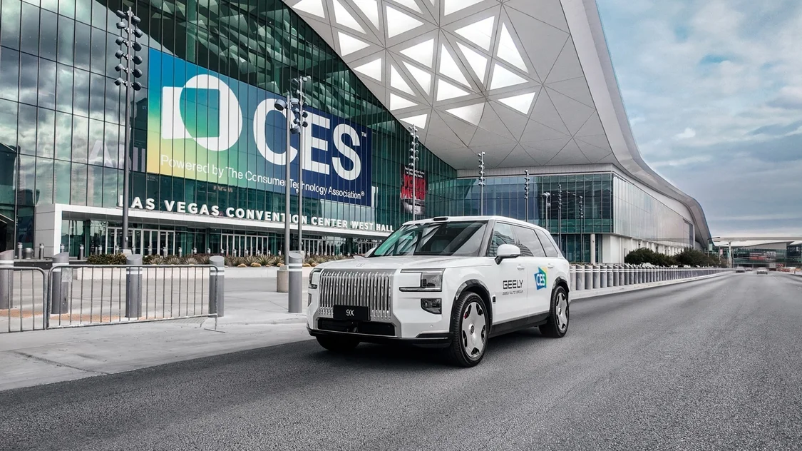 在 CES 2026 亮相的极氪 9X