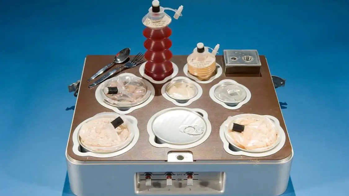 上世纪70年代,NASA“天空实验室”中的罐装食品可进行独立加热。