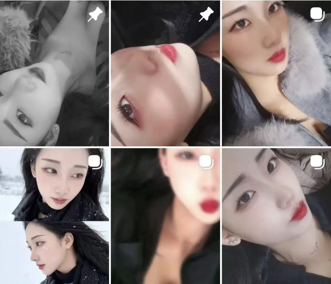 ▲金某发布在社交媒体上的照片