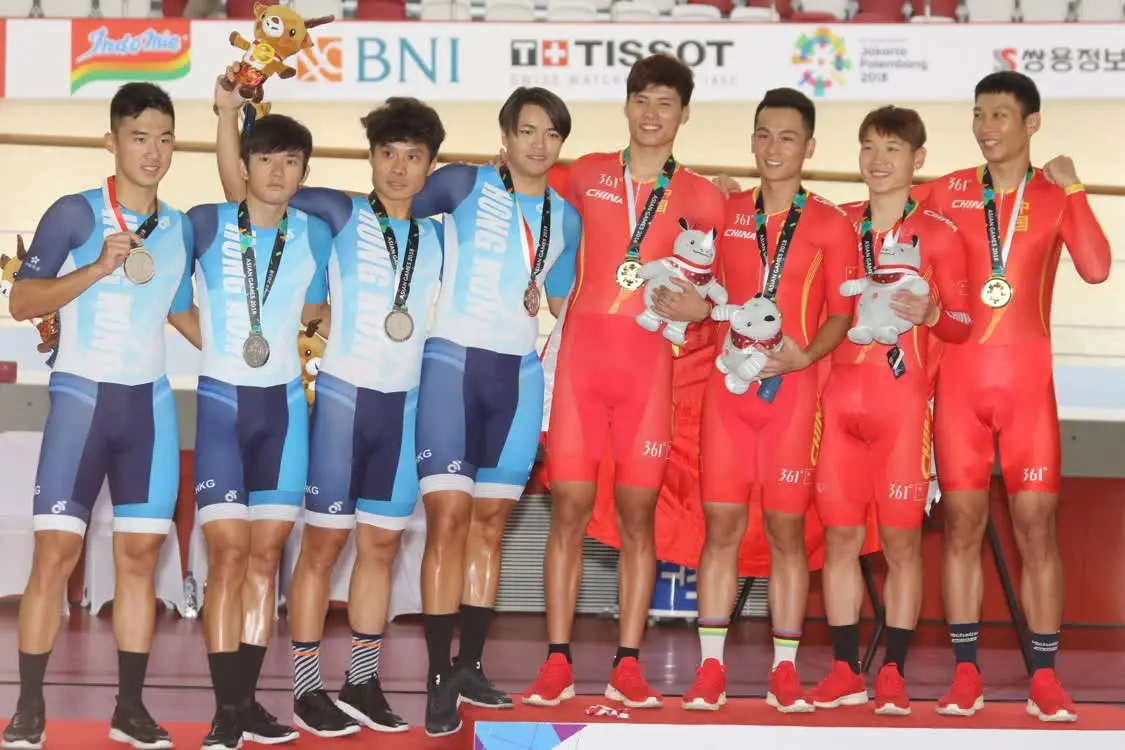 2018年雅加达亚运会中国队冠军中国香港队获得亚军