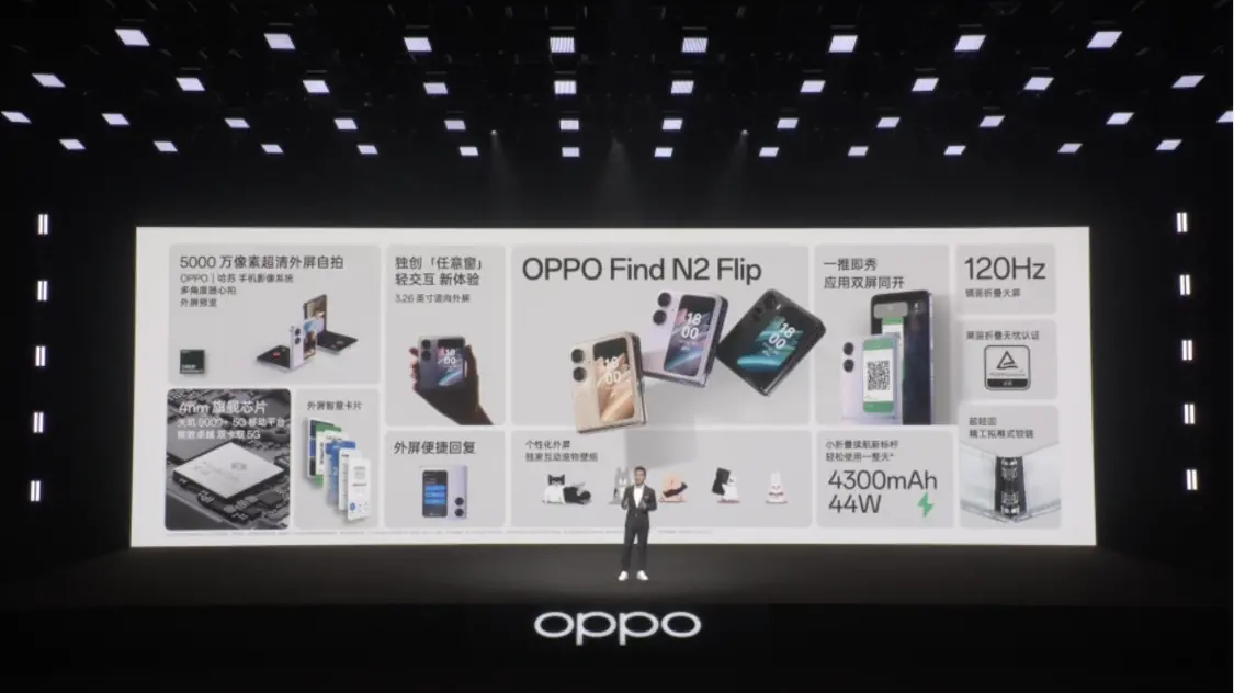 OPPO Find N2 Flip发布会