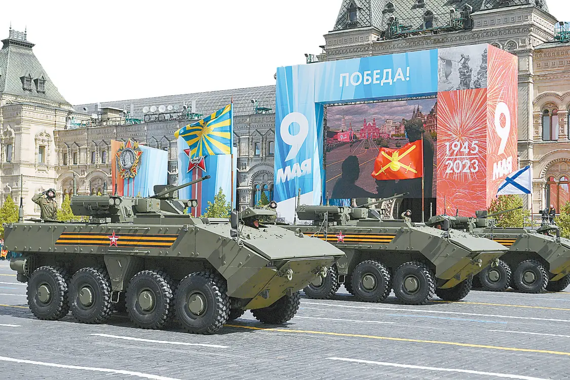 5月9日参加红场阅兵的装甲车辆