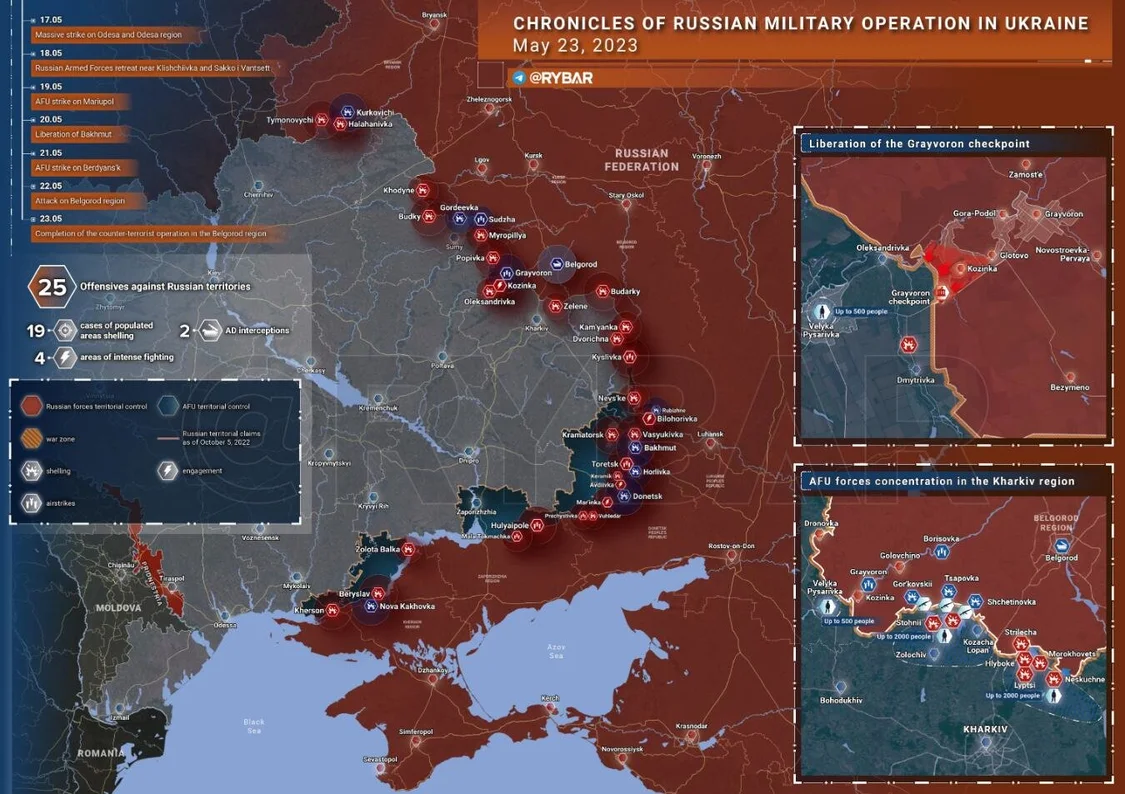 5月24日俄乌战场情报：乌军反攻将很快开始
