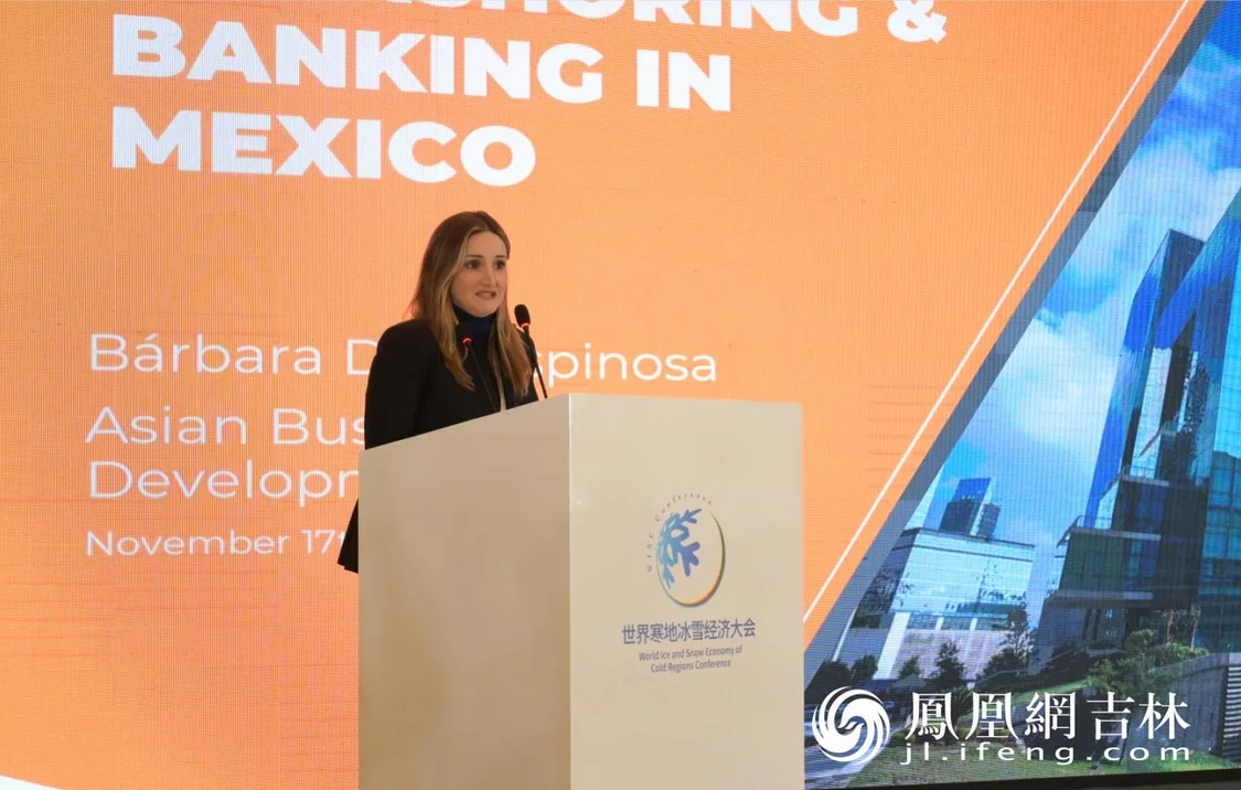 Base国际银行亚洲业务发展总监芭芭拉迪亚斯发表主题演讲。