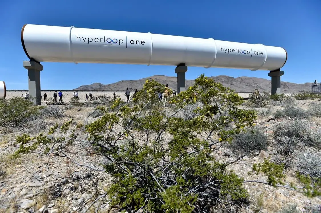Hyperloop One的测试轨道