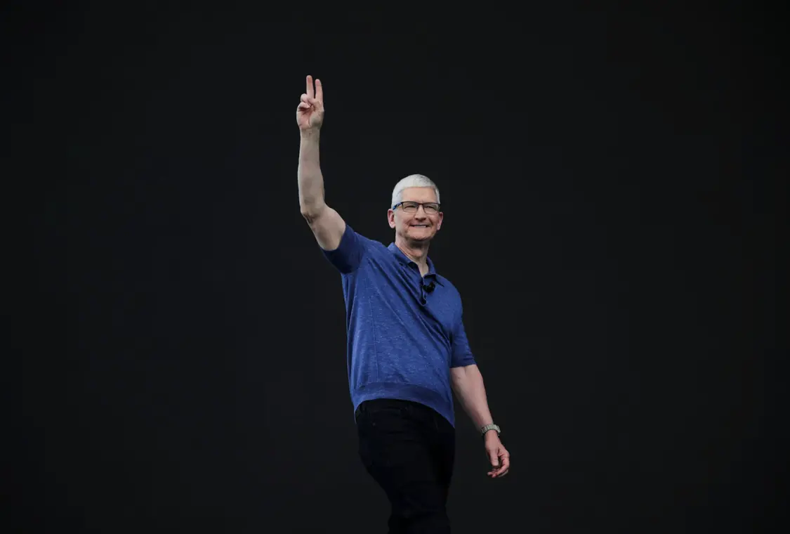 苹果CEO库克在WWDC上