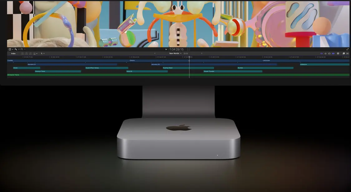 ▲ 现款 Mac mini