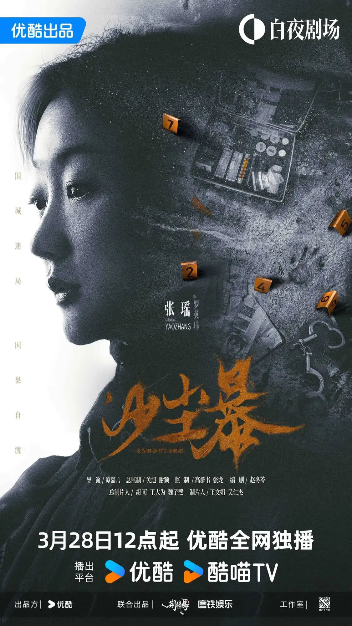 硬核悬疑剧《沙尘暴》定档3月28日，段奕宏闯入迷局探寻真相