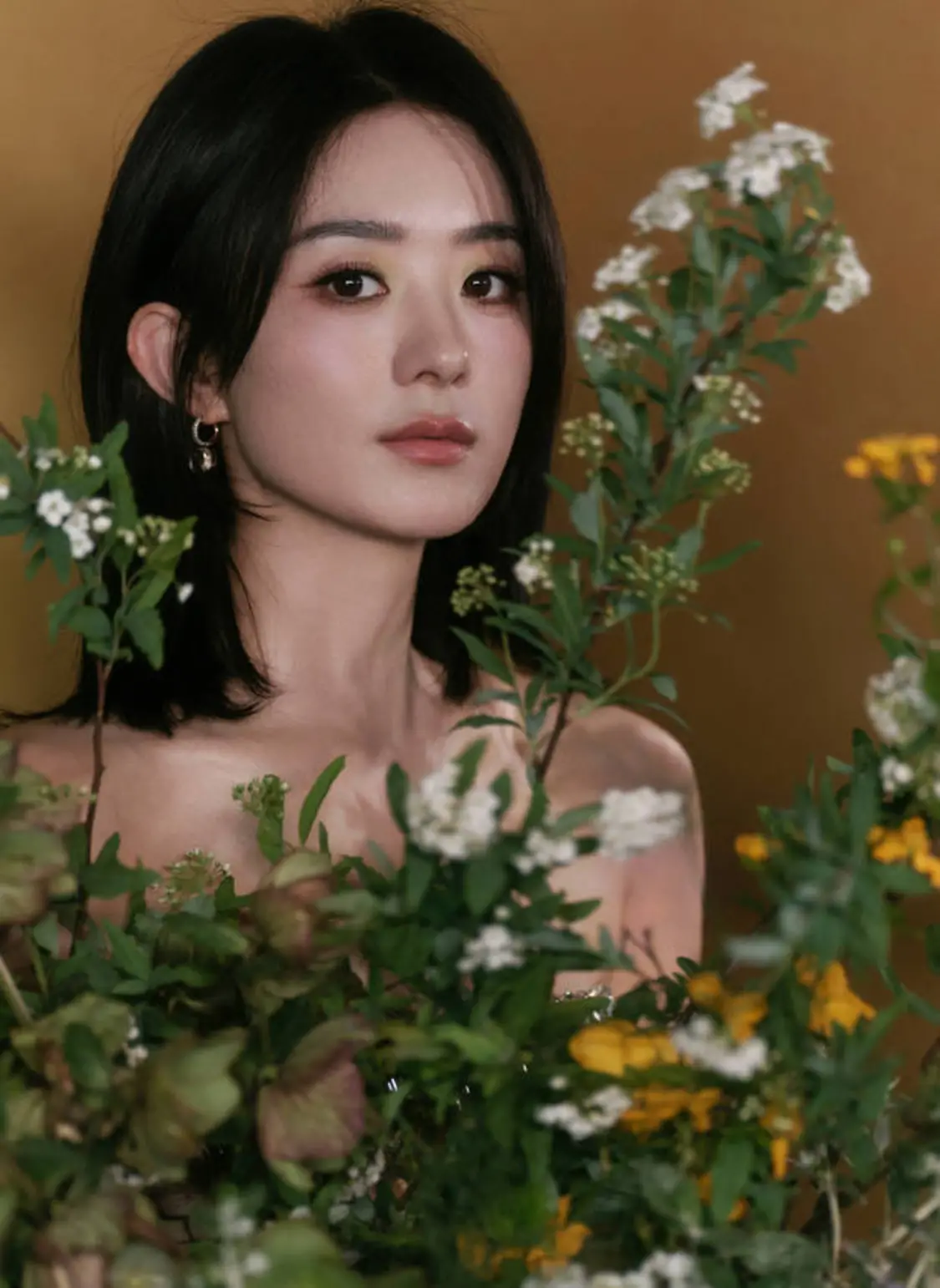 赵丽颖芬芳四溢。