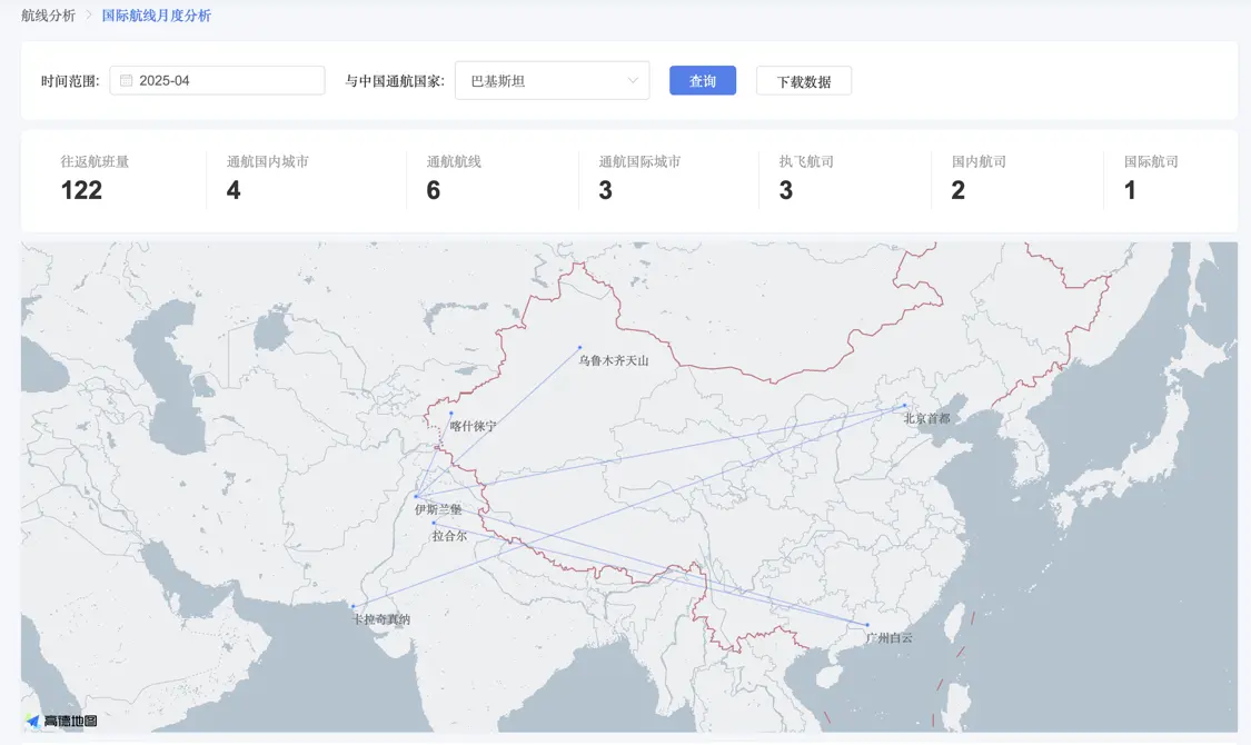 巴基斯坦关闭领空，航司改道！中巴航班怎样了