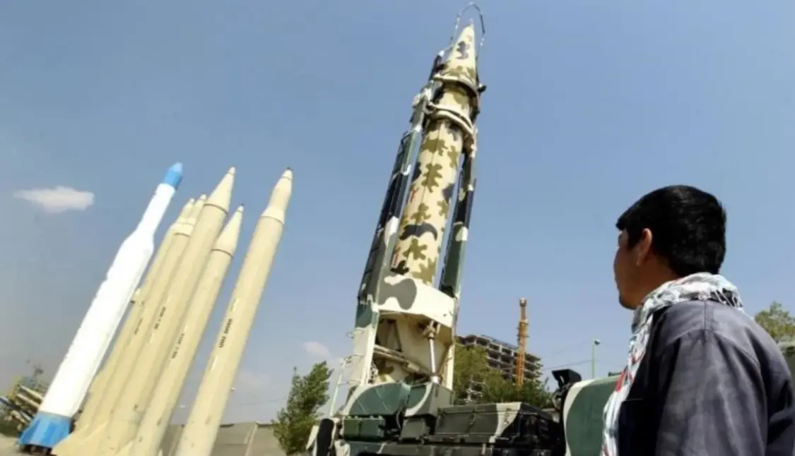 图为伊朗弹道导弹家族