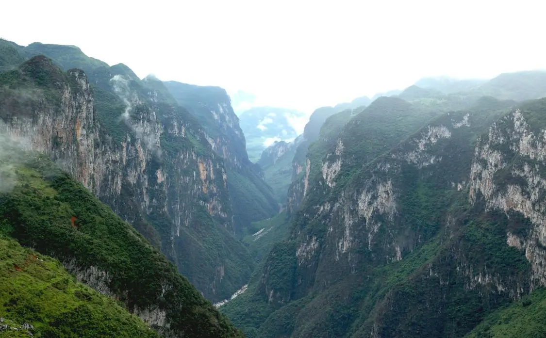六盘水北盘江大峡谷 来源于视觉中国