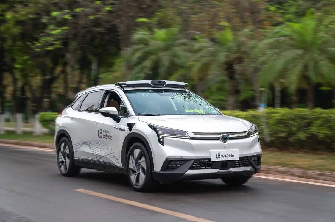 文远知行的自动驾驶出租车