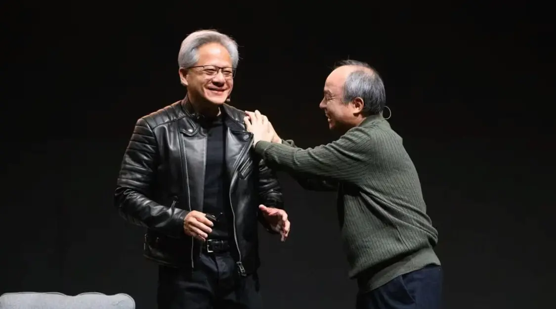 黄仁勋与孙正义