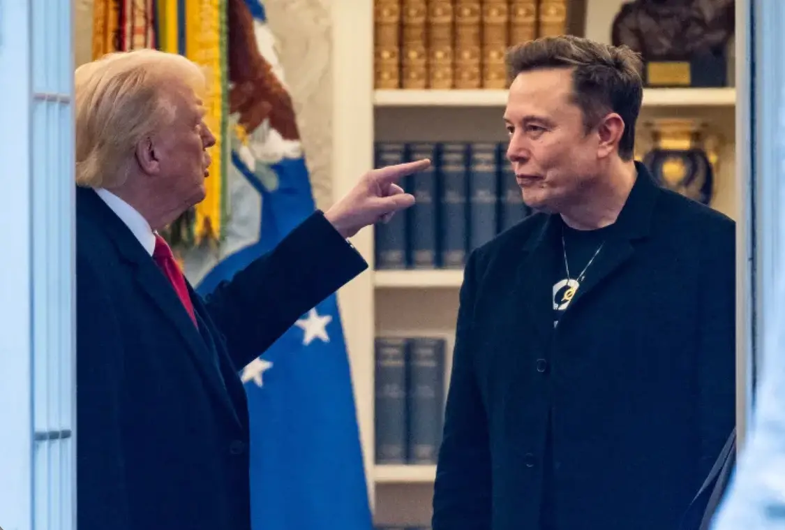 特朗普与马斯克