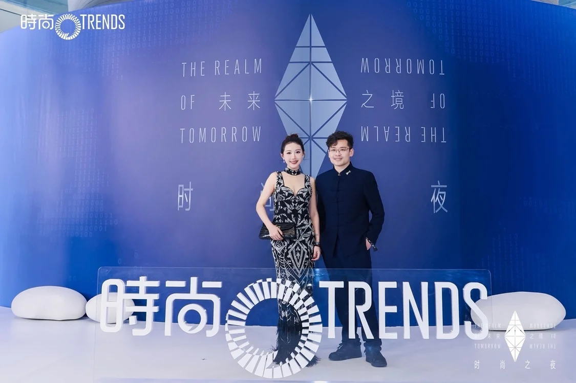 Tanya Chang品牌創始人張曉彤(左)&時尚傳媒集團董事長劉暢(右)