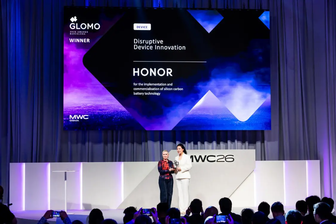 荣耀自研青海湖刀片电池斩获GLOMO最佳突破创新奖
