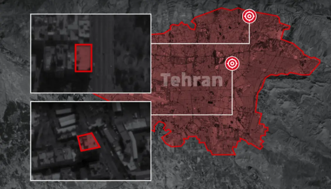 以色列國防軍發表聲明稱，4月1日空襲了位於德黑蘭的伊朗伊斯蘭革命衛隊的多個資金管理總部。這些總部負責管理伊朗安全機構的資金，並為全球範圍內的軍事與「恐怖活動」提供資金。