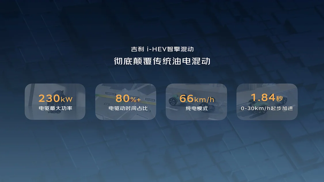 吉利中国星星瑞/星越L i-HEV智擎混动上市 限时售价9.67万元起