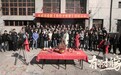 《有你才有家》拍摄中，演员宋美洁饰演秋红