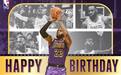 NBA官方祝湖人前锋勒布朗-詹姆斯34岁生日快乐
