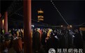 扬州文峰寺举行迎考减压点灯活动，祈愿所有考生金榜题名