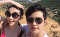 吸毒女星萧淑慎晒小15岁男友，合照露傲人上围，不似情侣似母子