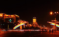 北京公交推首批城市夜景观光线 乘客坐"铛铛车"赏首都夜