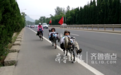 新奇!济南现"躺骑"自行车队,一辆车售价要六七千元