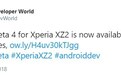 索尼Xperia XZ2 Android P Beta 4推送