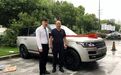 「今日提车」恭喜上海陈总喜提2017款路虎揽胜5.0创世加长黑耀版