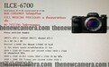 索尼A6700规格、外观泄露 使用富士X-T3同款传感器