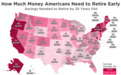 美国打工仔想要“财务自由”？账户里没100万美元想都别想