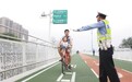 整治效果明显 自行车专用路上违法行为减少