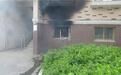 九江一小区地下室突然起火 周边窗户炸裂