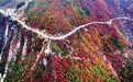 兰英大峡谷挂壁公路 一条美景扶贫路