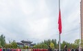 沈阳北塔法轮寺举行升国旗仪式
