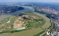 航拍司马坡岛：海口未来的大型城市综合公园
