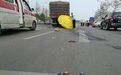 泰安泮河大街大货电动车相撞 一初中女生身亡
