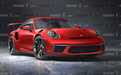 全新保时捷911 GT2 RS渲染图曝光  或2022年亮相