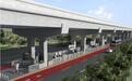 上海延安路要通无轨电车：高架下架设触网，隔离带上建车站