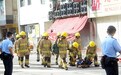 香港一工业大厦大火烧108小时终被扑灭