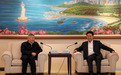 中国太平保险集团董事长罗熹与珠海市委书记郭永航会谈