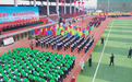 息县第十一届全民运动会开幕式在息县高中体育场举行