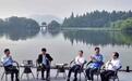 杭州市委书记跟张勇、丁磊、宗庆后在西湖边热聊