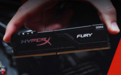 武装“战斗”主机 HyperX FURY DDR4雷电系列骇客神条