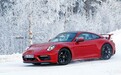 尾翼尺寸夸张 曝全新一代保时捷911 Aerokit套件车型谍照