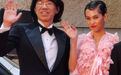 水原希子梳复古油头满满高级感 热依扎着黑色吊带裙性感妩媚