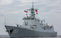 俄摄影师镜头中的中国052C型驱逐舰“过气网红”笑傲圣彼得堡
