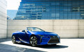 雷克萨斯LC 500特别版官图 软顶敞篷设计/配专属蓝色车漆